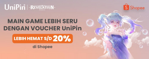Main Game Makin Seru dengan Voucher UniPin — Promo Diskon 20% di 8.8 Shopee 2023